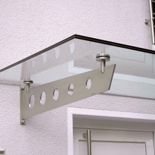 Glass Awnings Canopies
